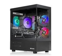 Thermaltake LCGS View 7660-170 Gaming Desktop (AMD Ryzen™ 5 7600X, ToughRam 32GB DDR5 6000MT/s RGB Memory, NVIDIA GeForce® RTX 5060, 1TB NVMe M.2, WiFi, Windows 11) V17B-B650-560-LCS