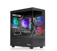 Thermaltake LCGS View 7696X-170 Gaming Desktop (AMD Ryzen™5 7600X, ToughRam 32GB DDR5 6000MT/s RGB Memory, AMD Radeon™ RX 9060 XT 16GB, 1TB NVMe M.2, WiFi, Windows 11) V17B-B650-96X-LCS