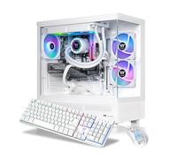 Thermaltake LCGS View 7860TS-270 Gaming Desktop (AMD Ryzen™ 7 7800X3D, ToughRam 32GB DDR5 6000MT/s RGB Memory, NVIDIA® GeForce RTX™ 5060 Ti 8G, 1TB NVMe M.2, WiFi, Windows 11) V27S-B85K-56T-LCS