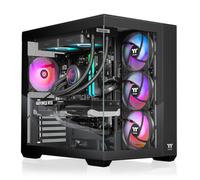 Thermaltake LCGS View 7870T-380 Gaming Desktop (AMD Ryzen™ 7 7800X3D, ToughRam 32GB DDR5 6400MT/s RGB Memory, NVIDIA® GeForce RTX™ 5070 Ti, 2TB NVMe M.2, WiFi, Windows 11) V38B-B850-57T-LCS