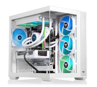 Thermaltake LCGS View 7897XS-380 Gaming Desktop (AMD Ryzen™ 7 7800X3D, ToughRam 32GB DDR5 6000MT/s RGB Memory, AMD Radeon™ RX 9070 XT, 1TB NVMe M.2, WiFi, Windows 11) V38S-B650-97X-LCS