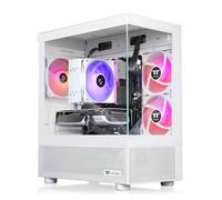Thermaltake LCGS View 8760S-170 Gaming Desktop (AMD Ryzen™ 7 8700F, ToughRam 16GB DDR5 6000MT/s RGB Memory, NVIDIA GeForce® RTX 5060, 1TB NVMe M.2, WiFi, Windows 11) V17S-B650-560-LCS