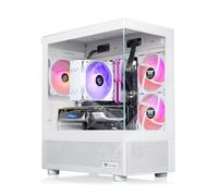 Thermaltake LCGS View 8760TS-170 Gaming Desktop (AMD Ryzen™ 7 8700F, ToughRam 32GB DDR5 6000MT/s RGB Memory, NVIDIA GeForce® RTX 5060 Ti 8G, 1TB NVMe M.2, WiFi, Windows 11) V17S-B850-56T-LCS