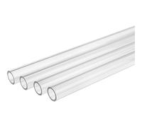 Thermaltake Liquid Cooling System 5/8-Inch 16 mm OD 500 mm V-Tubler PETG Tube - Transparent (Pack of 4)
