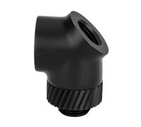 Thermaltake Pacific SF 45 & 90 Degree Adapter Matte Black/DIY LCS/Fittings CL-W398-CU00MK-A