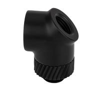 Thermaltake Pacific SF 45 Degree Adapter Matte Black/DIY LCS/Fittings CL-W397-CU00MK-A