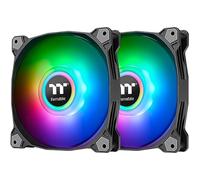 Thermaltake Pure Duo 14 ARGB Sync Radiator Fan 2 Pack Black Fan