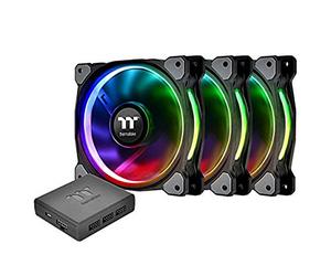 Thermaltake Riing Plus 14 RGB Tt Premium Edition 140mm Software Enabled Case/Radiator Fan -Triple Pack 056-PL14SW-A