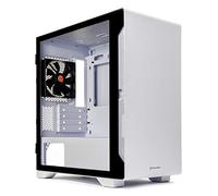 Thermaltake S100 Tempered Glass Snow Edition - Micro Tower - PC - White - micro ATX - Mini-ITX - SPCC - 16.5 cm