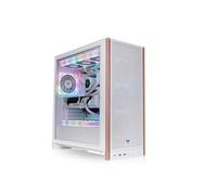 Thermaltake S370 WS Mid Tower Chassis, Snow, 4x CT120 PWM Fans, USB 3.2 / 3.0, B