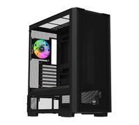 Thermaltake S380 TG ARGB Black Mid Tower Tempered Glass PC Case