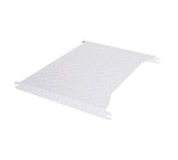 Thermaltake Sim Rig Floor | Simulator Cockpit Accessory | Anti-Slip Steel Foot Plate | TT Racing Ecosystem | White