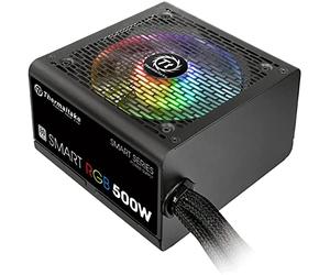 Thermaltake smart RGB, PC power supply black black 500W