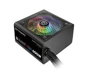 Thermaltake smart RGB, PC power supply black black 600W
