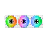 Thermaltake SWAFAN Infinity EX12 ARGB Sync 3Pack | Fan | PWM 500~2000 RPM | ARGB MB Sync | White