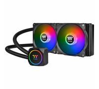 Thermaltake TH240 ARGB Motherboard Sync Edition Intel LGA1700 Ready/AM5/ AMD All-in-One Liquid Cooling System 240mm High Efficiency Radiator CPU Cooler CL-W286-PL12SW-C, Black