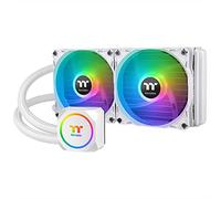 Thermaltake TH240 ARGB Motherboard Sync Snow Edition Intel LGA1700 Ready/AMD All-in-One Liquid Cooling System 240mm High Efficiency Radiator CPU Cooler CL-W301-PL12SW-B, White