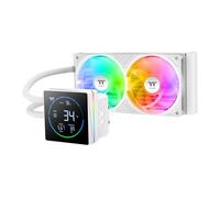 Thermaltake TH240-S V3 ARGB AIO Hydro CPU Cooler, White, 2 x 120mm ARGB Fans, LC