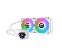Thermaltake TH240 V2 ARGB Sync/AlO Liquid Cooler/Fan 120mm*2/PWM 500~2000 RPM/Mirror Waterblock/MB ARGB Sync Control/White, CL-W364-PL12SW-A