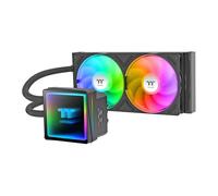 Thermaltake TH240 V3 ARGB AIO Hydro CPU Cooler, Black, 2 x 120mm ARGB Fans, Infi