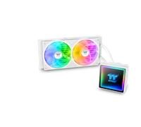 Thermaltake TH240 V3 ARGB All-in-One Water Cooling Infinity Mirror Design Water Block Rotating Pump Head Single Frame Fan Snow