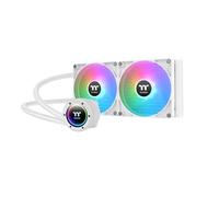 Thermaltake TH280 V2 ARGB Sync/AlO Liquid Cooler/Fan 140mm*2/PWM 500~1800 RPM/Mirror Waterblock/MB ARGB Sync Control/White, CL-W377-PL14SW-A