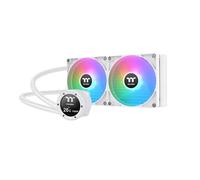 Thermaltake TH280 V2 Ultra ARGB Sync/AlO Liquid Cooler/ARGB Fan 140 * 2/PWM 500~1800rpm/Water Block 2.1" LCD/Snow