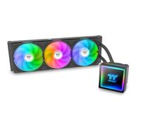 Thermaltake TH360 V3 ARGB All-in-One Water Cooling Infinity Mirror Design Water Block Rotating Pump Head Single Frame Fan Black