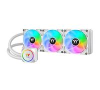 Thermaltake TH420 ARGB Sync All-in-One Liquid Cooler Snow Edition, AMD(AM5/AM4) Intel(LGA 1700/1200), 420mm High Efficiency Radiator, CL-W369-PL14SW-A