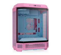 Thermaltake The Tower 600, Pink, Mid Tower Chassis w/ Tempered Glass Window, 2x
