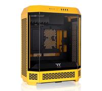 Thermaltake The Tower 600, Yellow, Mid Tower Chassis w/ Tempered Glass Window, 2