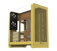 Thermaltake The View 390 Air, Yellow, Dual Chamber Mid Tower, 2x CT120 Fans, Bac