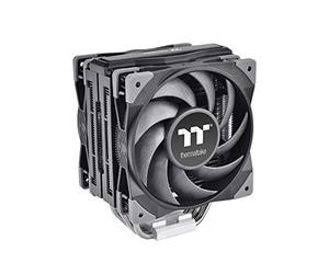 Thermaltake TOUGHAIR 510 180W TDP CPU Cooler, Dual 120mm 2000RPM High Static Pressure PWM Fan with High Performance Copper Heat Pipes CL-P075-AL12BL-A