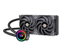Thermaltake TOUGHLIQUID 240 ARGB Motherboard Sync Edition AMD/Intel LGA1200 Ready All-in-One Liquid Cooling System 240mm High Efficiency Radiator CPU Cooler CL-W319-PL12BL-A
