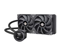 Thermaltake TOUGHLIQUID Ultra 280 CPU Liquid Cooler, AMD(AM5/AM4) Intel(LGA 1700/1200), 2.1 Inch Rotational LCD Display 2000RPM Radiator Fan, TT RGB Plus 2.0. Software, CL-W374-PL14BL-A,Black