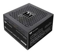 Thermaltake Toughpower PF1 650W 80+ Platinum Single Side SMD Compact Design Ultra Quiet 120mm Hydraulic Bearing Smart Zero Fan Full Modular Power Supply PS-TPD-0650FNFAPU-1