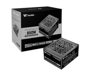 Thermaltake Toughpower SFX 850W 80Plus Platinum ATX 3.1 Standard Power Supply; 450W 12V-2x6 Connector Included; Full Modular; 90mm FDB Fan; PS-STP-0850FNFAPU-1; 7 Year Warranty