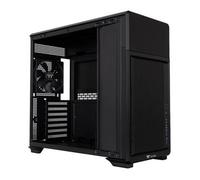 Thermaltake TR300 TG | Black | Tempered Glass | Power Extension Cord | 120 mm Fan