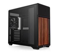 Thermaltake TR300 WS | Black | Tempered Glass | Power Extension Cord | 120 mm Fan