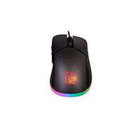Thermaltake Tt eSPORTS IRIS Optical 16.8 Million Color RGB Aura Illumination 9 Lighting Effects 5000 DPI PMW3325 Sensor Ergonomic Software-Controlled Gaming Mouse MO-IRS-WDOHBK-04