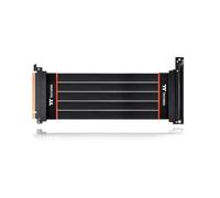 Thermaltake Tt Premium PCI-E 4.0 200mm flexiable Extender with 90 Degree Adapter, AC-060-CO1OTN-C2, Black