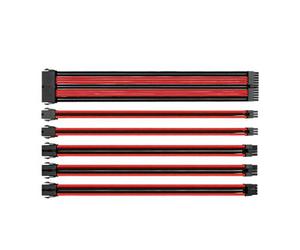 Thermaltake TtMod 30cm Black/Red Sleeved Cable Management Kit