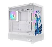 Thermaltake View 270 TG SP Edition, White, Mid Tower Chassis, TG Window, 3x 120m