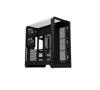 Thermaltake View 390 TG | Mid Tower Chassis | Hidden Connector Compatible | Curved TG Side Panel | 2 Pre-Installed CT120 Fans | Black