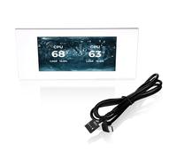 Thermaltake View 600 TG 6.0 Inch LCD Screen Panel Kit; LCD and Panel; 1480x720p; TTRGBPlus 3.0 Supported; Type-C to USB (9-Pin);