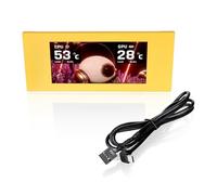 Thermaltake View 600 TG 6.0 Inch LCD Screen Panel Kit; LCD and Panel; 1480x720p; TTRGBPlus 3.0 Supported; Type-C to USB (9-Pin);
