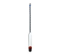 Thermco ACC8511PC Salt Brine Sodium Chloride Polycarbonate Hydrometers, 0 to 100% Range, 0.01 Division, 300mm Length