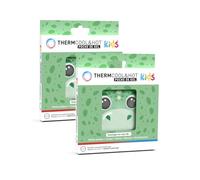 ThermCool & Hot Dragon Gel 2 Pack - Hot and Cold Thermal Gel Pouch - Reusable - Small Bobos Blue Hits Bumps Swelling - With Elastic Strap