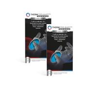 ThermCool & Hot Multi-Zone Pocket Pack of 2 - Thermotherapy Hot and Cold - Compact Size - Blue Relief and Muscle Pain - Carpal Tunnel Syndrome - Reusable Pouch