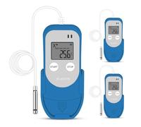 ThermElc TE-03 ETH 3-Pack External Digital Temperature and Humidity Data Logger, Temperature Mapping Data Logger, 32,000 Points, MKT Calculation, USB Reusable Recorder for Lab, Pharmacy & Vaccine